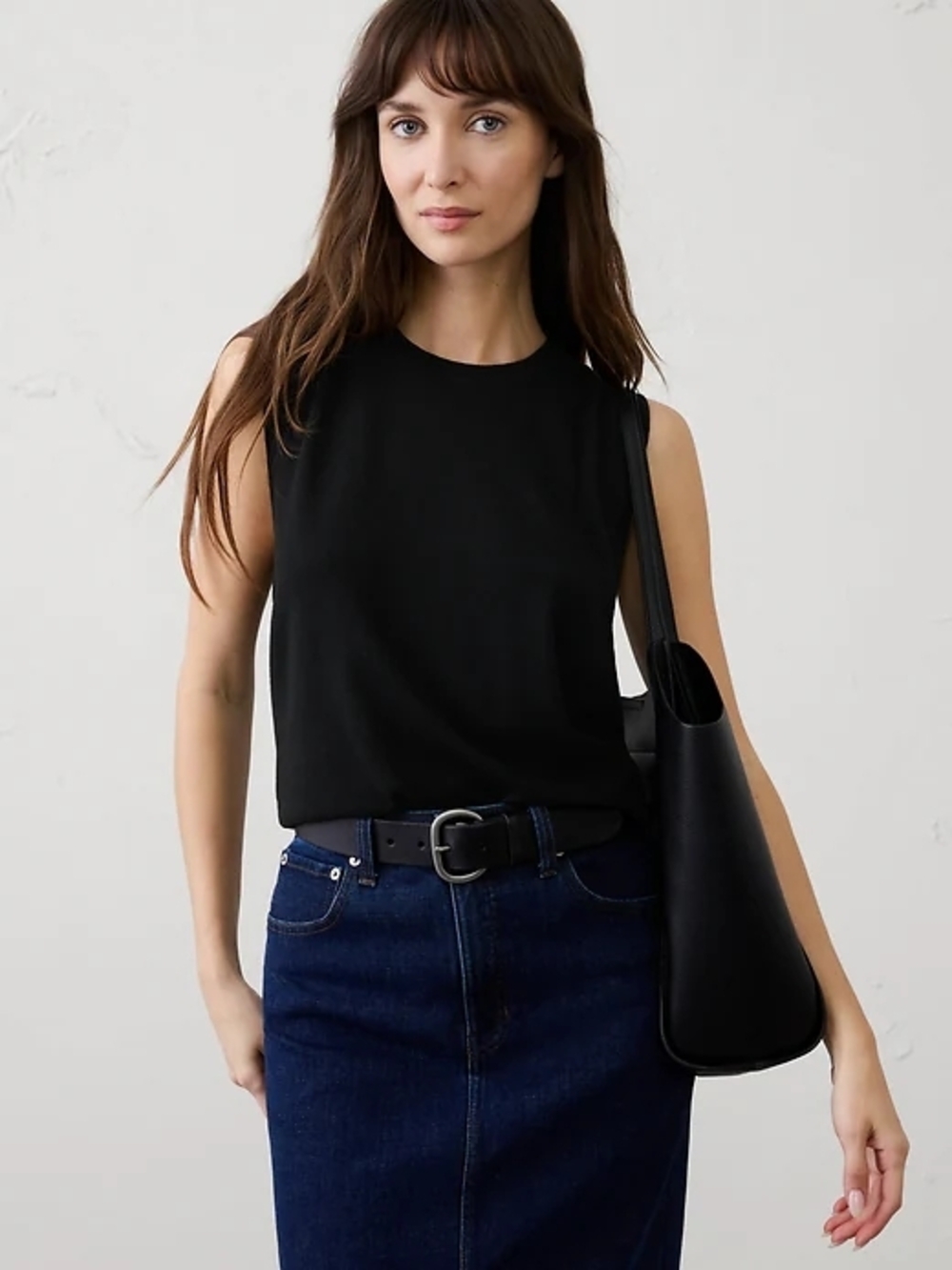 Banana Republic Factory Black Forever Sweater Tank